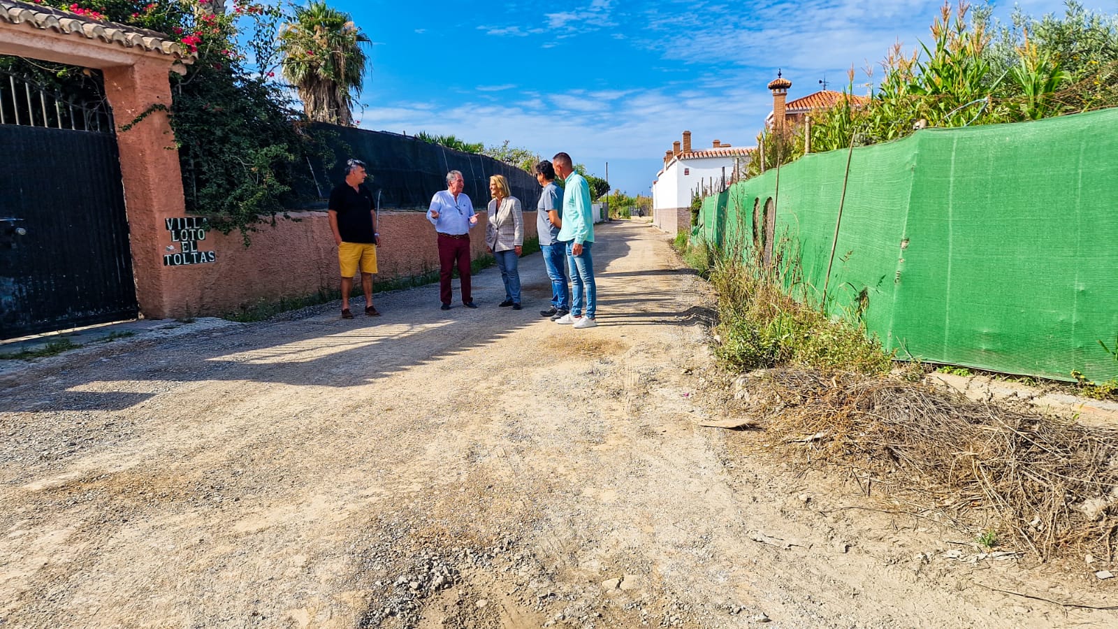 Se inicia la mejora del camino rural del Jaul tras aos de abandono